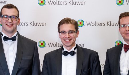 We won the Wolters Kluwer's Prize in the section of tax!