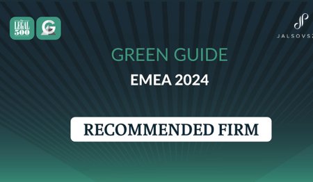 We are recommended in The Legal500 Green Guide